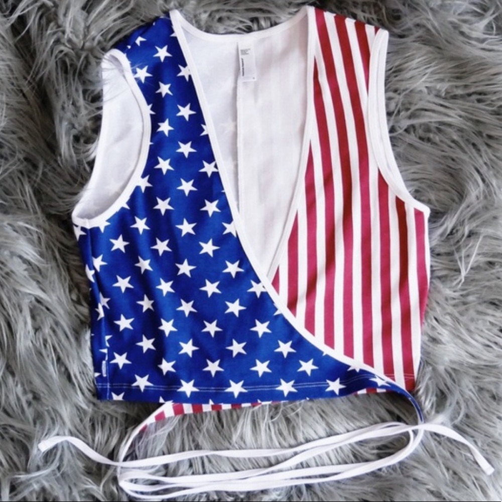 American Apparel crop top